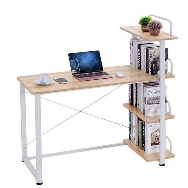 Planet Gates black Computer Desk Chipboard Office PC Table Storage Bookcase Shelf Office Furniture Dropshipping