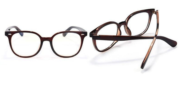 Planet Gates Black Computer Glasses Men Women Anti Blue Light eyeglasses frame transparent lens men's degree