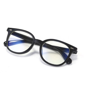 Planet Gates Black Computer Glasses Men Women Anti Blue Light eyeglasses frame transparent lens men's degree