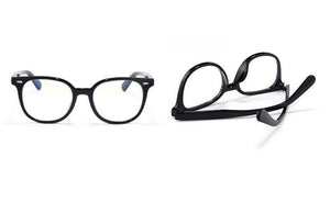 Planet Gates Black Computer Glasses Men Women Anti Blue Light eyeglasses frame transparent lens men's degree