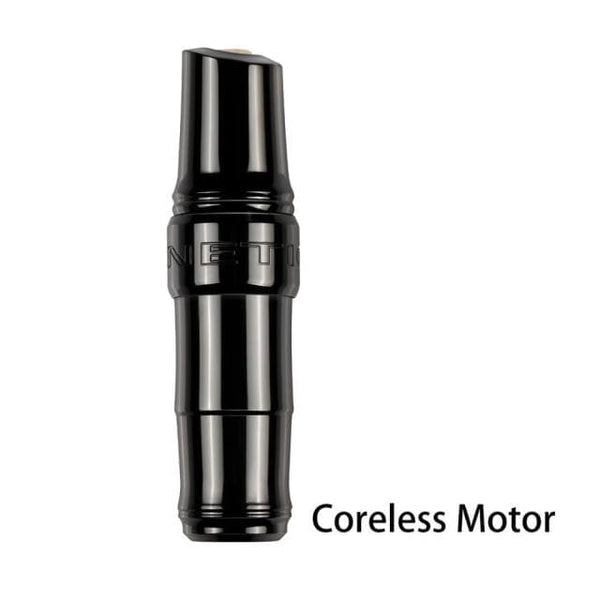 Planet Gates Black Coreless motor B2 Tattoo Machine Pen,for Permanent Makeup,Match Needle Cartridges,Standard/Coreless Motor,28mm Grip,158g