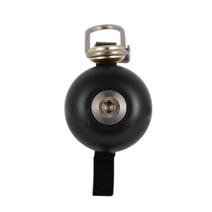 Planet Gates Black Cycling Bike Bicycle Finger Run Bell MTB Bike Decompression Anti-stress Toys Gift Pet Bike Calling Bell Aluminum & Copper