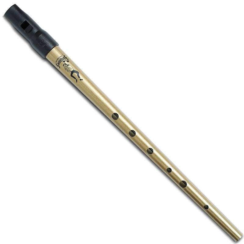 Planet Gates Black D Irish Whistle woodwind Musical Instrument  Ireland Metal Flute for beginner with tutor material Clarke Tinwhistle flute