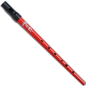 Planet Gates Black D Irish Whistle woodwind Musical Instrument  Ireland Metal Flute for beginner with tutor material Clarke Tinwhistle flute