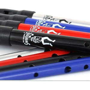Planet Gates Black D Irish Whistle woodwind Musical Instrument  Ireland Metal Flute for beginner with tutor material Clarke Tinwhistle flute