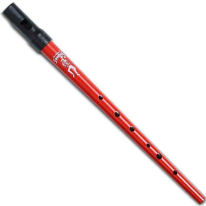 Planet Gates Black D Irish Whistle woodwind Musical Instrument  Ireland Metal Flute for beginner with tutor material Clarke Tinwhistle flute