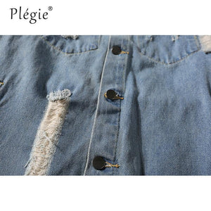 Planet Gates black Denim Jeans / XXL Hipster Men  Embroidery Denim Jackets Retro Streetwear Harajuku Ripped  Slim fit Hip Hop