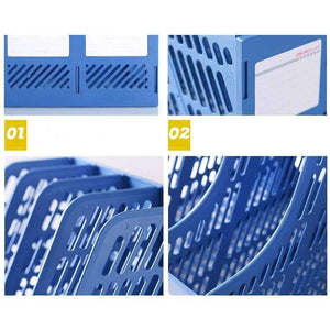 Planet Gates Black Desk Set Organizer Desk Set 4 Layers File Document Holders File Tray  Bookend  Office School Supplies Accessories