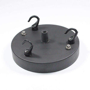 Planet Gates Black Dia 8/10/12/15/18cm Lamp Ceiling Plate,Multi Chandeliers Base, lustres de teto Lighting Accessories For Rope Pendant Light