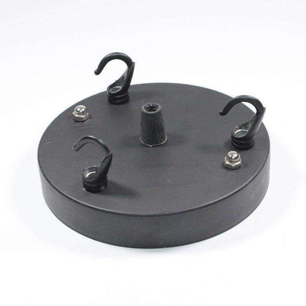 Planet Gates Black Dia 8/10/12/15/18cm Lamp Ceiling Plate,Multi Chandeliers Base, lustres de teto Lighting Accessories For Rope Pendant Light