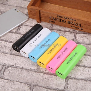 Planet Gates Black DIY USB Mobile Power Bank Charger Pack Box Battery Case For 1 x 18650 Portable Z17 Drop ship