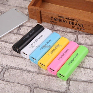 Planet Gates Black DIY USB Mobile Power Bank Charger Pack Box Battery Case For 1 x 18650 Portable Z17 Drop ship