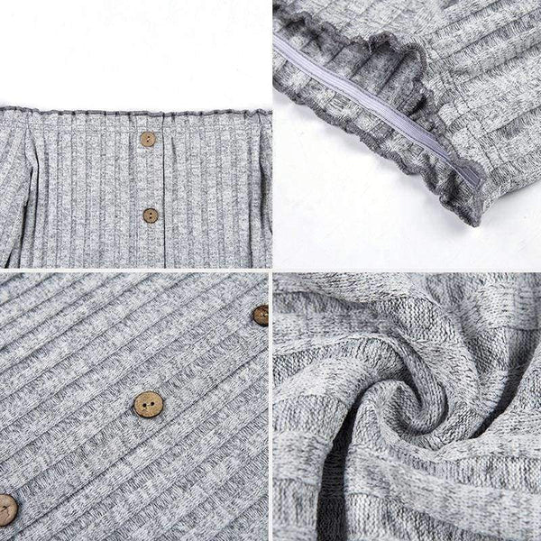 Planet Gates Black Dress / L Muximux 2018 Winter Women Knitted Dresses Autumn Sexy Bodycon Off Shoulder Long Sleeve Mini Dress For Women Female Vestido