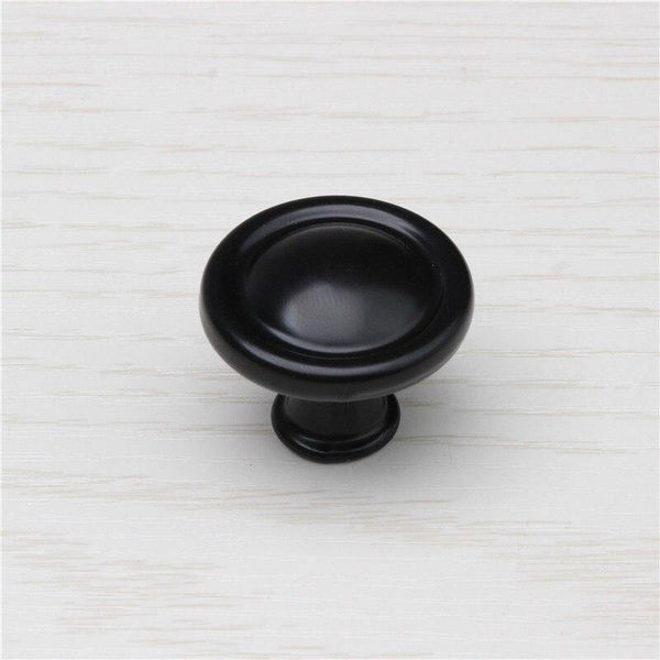 Black Durable Aluminum Alloy 96/128mm Single Hole Door Handle for Furniture Drawer Kitchen Cupboard Cabinet Drawer Pull Knobs