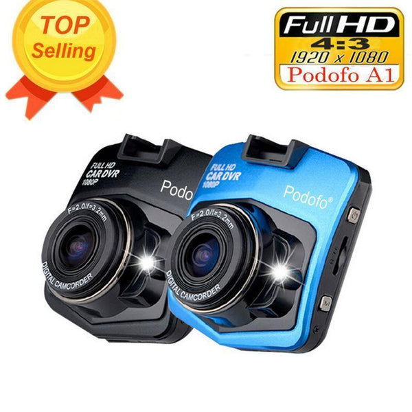 Planet Gates Black / DVR only Original Podofo A1 Mini Car DVR Camera Dashcam Full HD 1080P Video Registrator Recorder G-sensor Night Vision Dash Cam