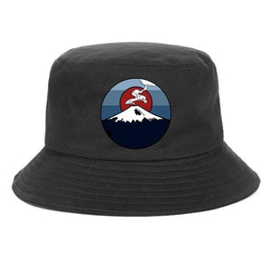 Planet Gates Black-E0005 / China / One Size Beach Bucket Cap Unisex Cotton Bucket Hats Women Men Summer Sunscreen Hat Solid color Sunbonnet Outdoor Fisherman's Hat