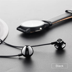 Planet Gates Black Earphone / China Rock Stereo Earphone In-ear Headset 3.5mm Phone Stereo Sound Headset for iPhone, SamSung,Huawei,Xiaomi and More Fone De Ouvido
