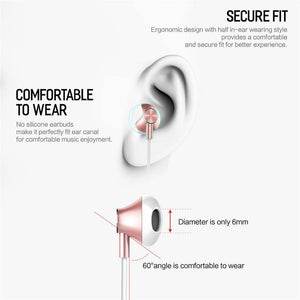 Planet Gates Black Earphone / China Rock Stereo Earphone In-ear Headset 3.5mm Phone Stereo Sound Headset for iPhone, SamSung,Huawei,Xiaomi and More Fone De Ouvido