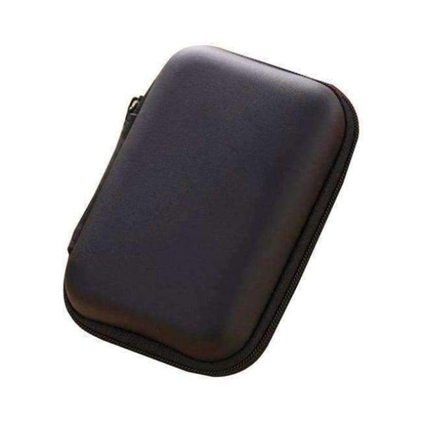 Planet Gates Кутия за съхранение на кабели за слушалки, черна, чанта за съхранение на кабели за данни с цип, защитна чанта за съхранение на цифрови джаджи, органайзер за пътуване