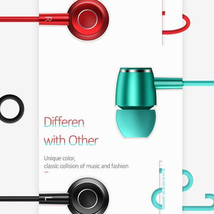 Planet Gates Black EP-26 Tiffany Blue in-ear Metal Earphones,USAMS 3.5mm Hifi Earbuds Bass Earphones Stereo Headset inear Wired Ear phone With Mic