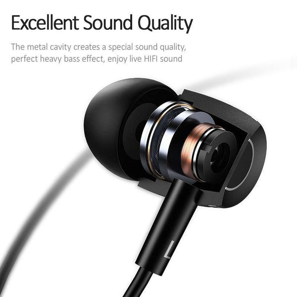 Planet Gates Black EP-26 Tiffany Blue in-ear Metal Earphones,USAMS 3.5mm Hifi Earbuds Bass Earphones Stereo Headset inear Wired Ear phone With Mic