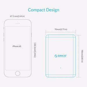 Planet Gates Black EU Plug Universal USB Charger 6 Ports Smart Charger 5V2.4A Max Output 50W/10A Mobile Phone Desktop Charger for iPhone Nexus Xiaomi