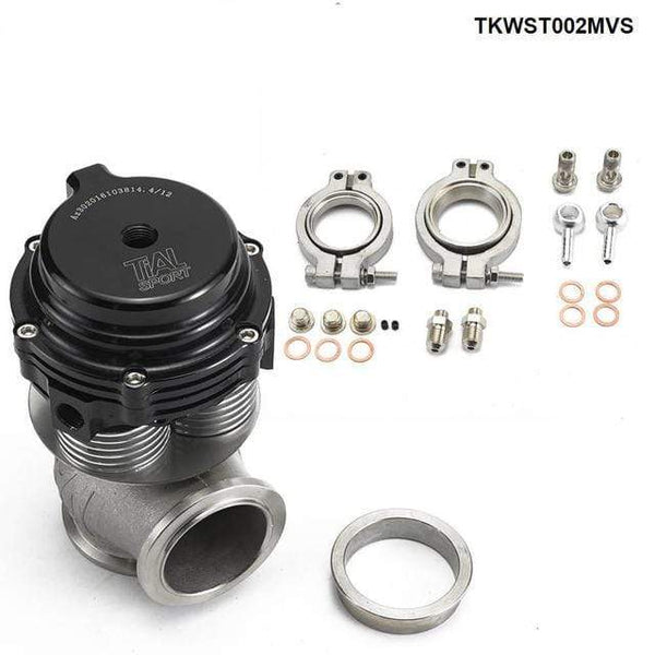 Planet Gates black External Wastegate V-banded 38mm Water-Cooling Capabilty (MVS-A 38mm) TKWST002MVS
