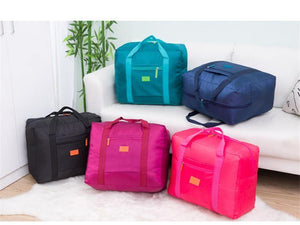 Planet Gates black Fashion Folding Portable Travel Bag Nylon Waterproof Traveler Love Bag Large Capacity Hand Baggage Bag SNB003