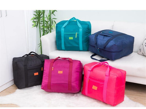 Planet Gates black Fashion Folding Portable Travel Bag Nylon Waterproof Traveler Love Bag Large Capacity Hand Baggage Bag SNB003