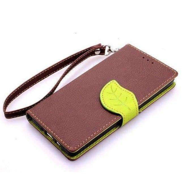 Planet Gates black Fashion Leaf Clasp Buckle PU Leather Lether Flip Wallet Phone Case Cover For Meizu Miezu Meizy Mezu MX5 MX 5 Green