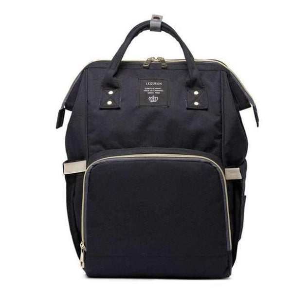Planet Gates Black Fashion Maternity Bag Large Capacity Travel Backpack Nursing Baby Bag VS Land diaper Bag