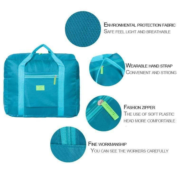 Planet Gates Black Fashion Travel Pouch waterproof Unisex Travel Handbags Women Luggage Travel Folding Bags  Large Capacity Bag wholesale