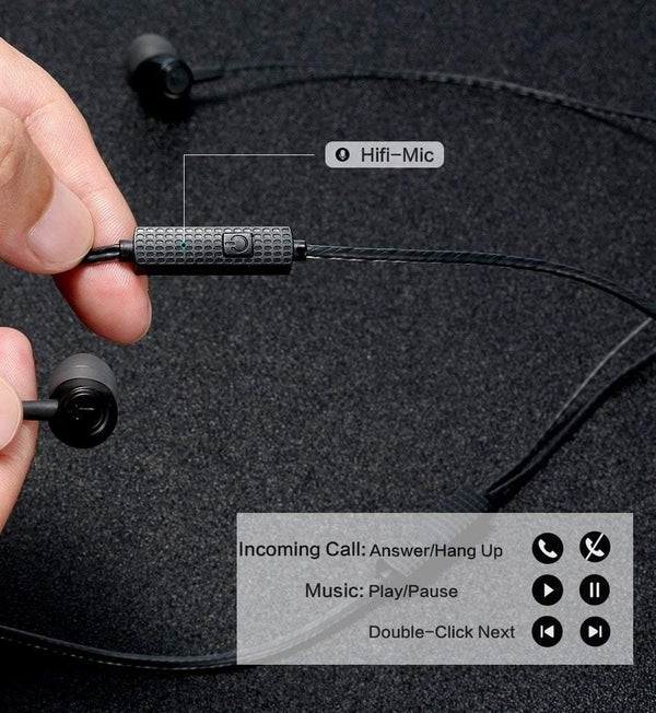 Planet Gates Black FLOVEME 3.5mm Bass Earphone For Xiaomi Samsung In-Ear Sport Earphones With Mic For iPhone Headset Fone De Ouvido Auriculares MP3