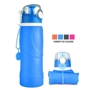 Planet Gates Black Folding Cups Outdoor Bicycle Water Bottle Large Capacity Sport Bottle Accessories for Bicycle