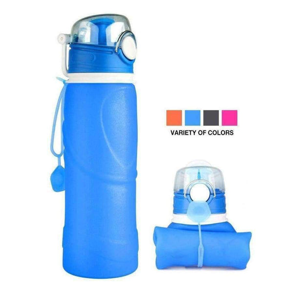 Planet Gates Black Folding Cups Outdoor Bicycle Water Bottle Large Capacity Sport Bottle Accessories for Bicycle