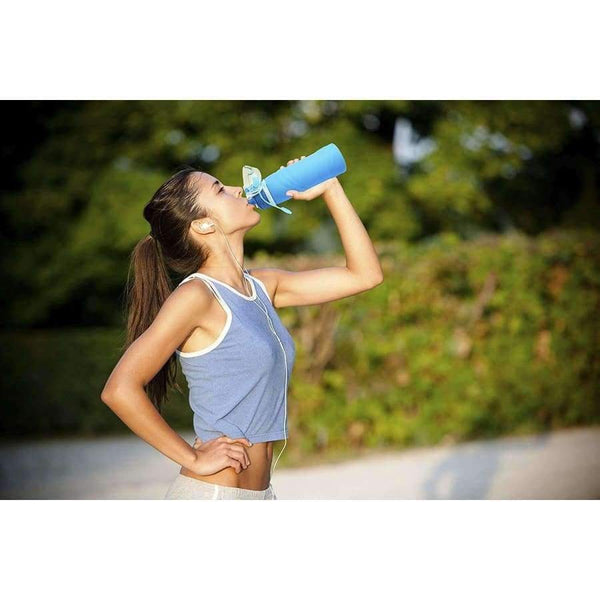 Planet Gates Black Folding Cups Outdoor Bicycle Water Bottle Large Capacity Sport Bottle Accessories for Bicycle