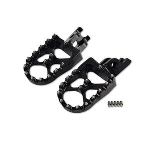 Planet Gates Black Foot Pegs Pedals Rests Footpegs For Honda CRF250R CRF250X CRF450R CRF450X CR 125R 250R CRF 150R 450RX 250L/M 250 Rally 2002-2019