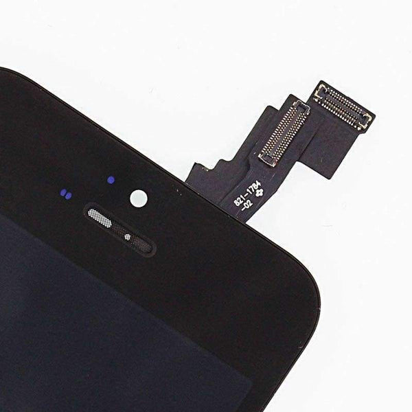 Planet Gates Black for 5 Screen for Apple iPhone SE 5 5S 5C LCD Display Touch Panel Digitizer Sensor Glass Bezel Frame Assembly Replacement With Gift