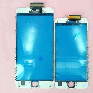 Planet Gates Black for 6s plus Digitizer For iPhone 6s 6s Plus Glass Panel With Sensor With Middle Frame+Free Tools, Free Shipping&Tracking Number