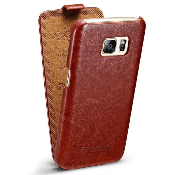 Planet Gates Black / For Galaxy S6 Tomkas Leather Case For Samsung Galaxy S6 G9200 Retro Phone Bag Flip Cover For Samsung Galaxy S6 Edge Cases Luxury Coque