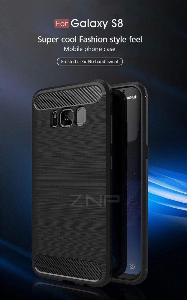 Planet Gates Black / For Galaxy S7 ZNP Soft Silicone Fiber Cases For Samsung Galaxy S6 S7 edge S8 Plus Cover For Samsung Galaxy J5 J7 A3 A5 A7 2017 Note 8 S8 Case