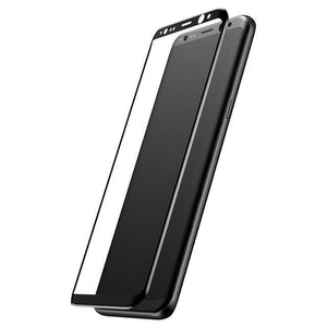 Planet Gates Black / For Galaxy S8 Baseus 3D 0.3mm Screen Protector For Samsung S8 Plus 9H Tempered Glass 3D Curved Protective Glass For Samsung S8 Protective Film