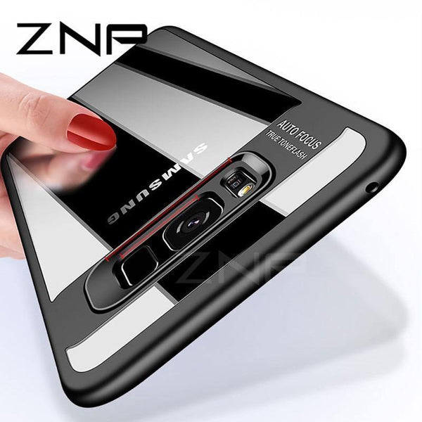 Planet Gates Black / For Galaxy S8 ZNP Fashion Full Cover For Samsung Galaxy S9 Plus S8 Case Note 8 S9 Transparent Silicone Phone Case For Samsung S8 S9 Plus Case