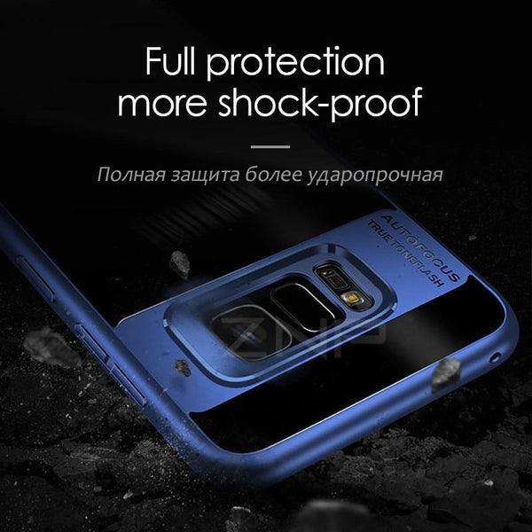 Planet Gates Black / For Galaxy S8 ZNP Fashion Full Cover For Samsung Galaxy S9 Plus S8 Case Note 8 S9 Transparent Silicone Phone Case For Samsung S8 S9 Plus Case