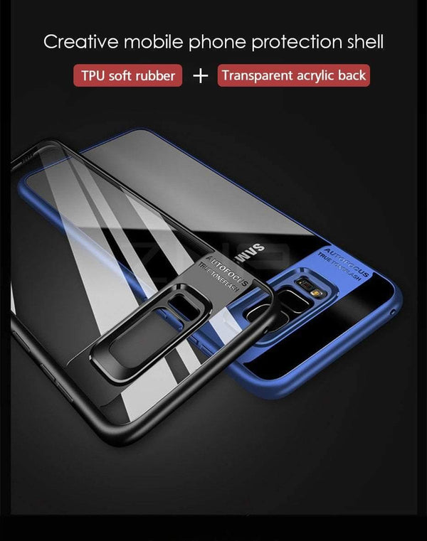 Planet Gates Black / For Galaxy S8 ZNP Fashion Full Cover For Samsung Galaxy S9 Plus S8 Case Note 8 S9 Transparent Silicone Phone Case For Samsung S8 S9 Plus Case