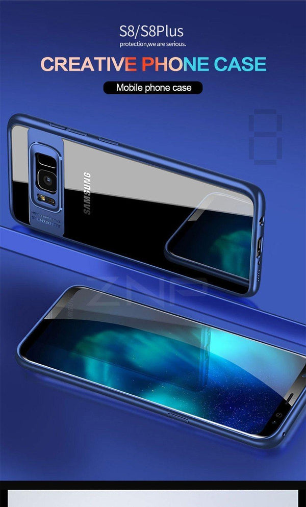 Planet Gates Black / For Galaxy S8 ZNP Fashion Full Cover For Samsung Galaxy S9 Plus S8 Case Note 8 S9 Transparent Silicone Phone Case For Samsung S8 S9 Plus Case