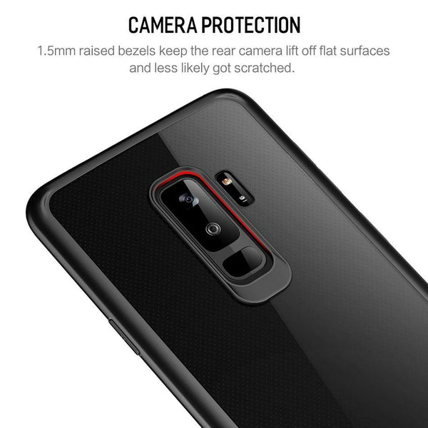 ROCK Slim Transparent Case for Galaxy S9 S9 Plus,Premium TPU+PC Anti-knock Phone Case for Samsung Galaxy S9 S9+ - Planet Gates