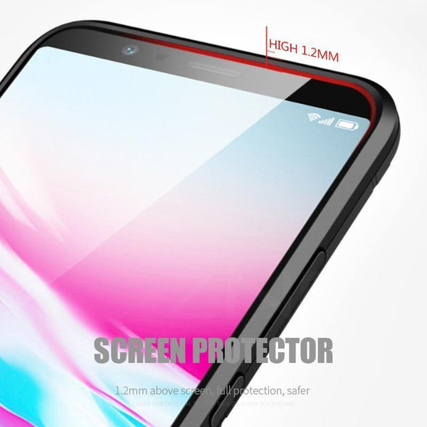 Planet Gates Black / For Honor 10 ZNP Full Shockproof Armor Phone Case For Huawei P10 Plus P9 Lite 2017 Matte Protective Cover For Huawei Honor 10 Lite Case Shell