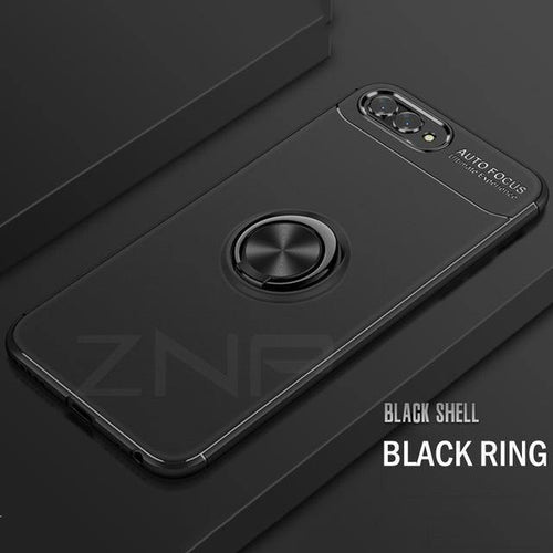 Planet Gates Black / For Honor 10 ZNP Luxury Magnetic Ring Stand Cover For Huawei Nova 2 2s 3 3i Phone Case For Honor Play for honor 10 Lite 8X Max Shell Cases