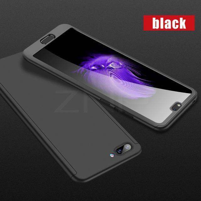 Planet Gates Black / For Honor 9 ZNP Luxury 360 Degree Full Cover Phone Case For Huawei Honor 9 Lite 10 Shockproof Cover For Honor 10 9 Lite Protection Hard Case
